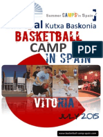 International Basketball Camp Spain 2015 Laboral Vitoria