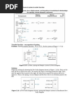 Notes 3 Translational Mechanical System Transfer Function