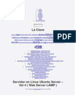 Servidor en Linux Ubuntu Server - Web Server LAMP
