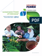 Sustainability Report Pt. Indonesia Power Tahun 2012