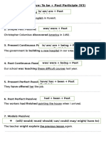 The Passive: To Be + Past Participle (V3)