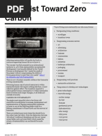 Download Checklist Toward Zero Carbon by Ted Ollikkala SN25100684 doc pdf