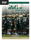 USF Football Strenght and Conditioning 2007