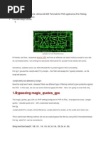 Bypassing the XSS Filters