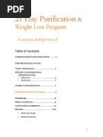 Weight Loss Program: 21 Day Purification