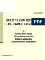 Guide To The Visual Assessment of Flexible Pavement Surface Condition