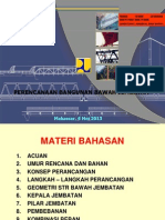 Perencanaan Bangunan Bawah Jembatan