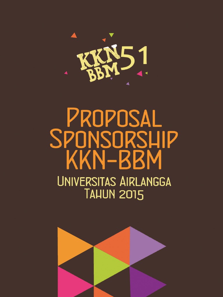 Proposal Kreatif Sponsorship KKN UA | PDF