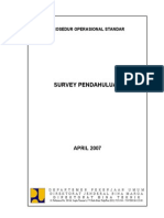 3. Pos Survey Pendahuluan