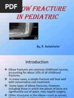 Elbow Fractures in Pediatrics