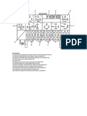 Diagrama De Fusibles Chevy