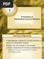 Foundations of Information Systems in Business