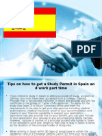 Study visa in Spain 