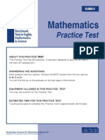 Mathematics Practise Test