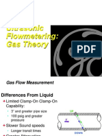 Ultrasonic Flowmetering: Gas Theory: GE Panametrics