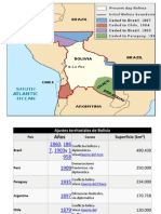 Bolivia - Perdidas Territoriales