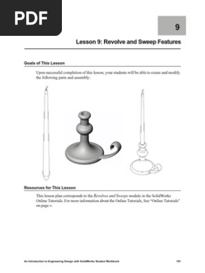Lesson 9 Solidworkds