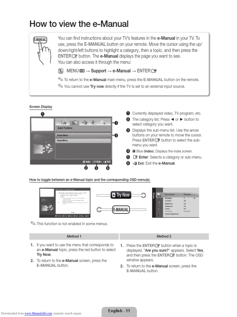 LCD TV Manual 11 | PDF | Business | Social Science