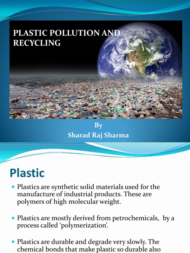 Combating Plastic Pollution and Recycling | PDF | Plastic | Recycling