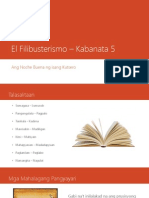 El Filibusterismo - Kabanata 5