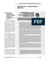 Creando Predictibilidad A Los Administrados en Materia de Competencia para Analizar Posibles Vicios Sobre Publicidad Comercial