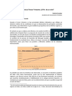 Informe Económico III Trimestre - IC