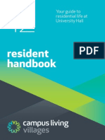 University Hall 2012 Handbook