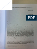 Registros sobre deslocamentos nos registros da arte - Helio Fervenza