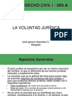5.-La Voluntad Jurídica - UDLA