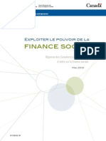 Finance Sociale Gouv Fédéral