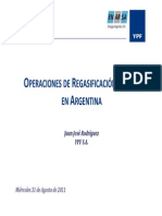 Operaciones de Regasificacion de Gnl en Argentina