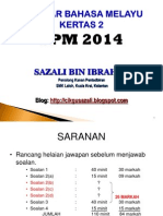 BMSPM2014 Kertas 2