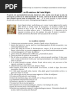 Las Quince Oraciones de Santa Brígida | PDF | orador del Señor | Oración