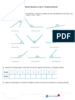 Actividades Ángulos