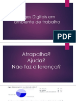 Jogos Digitais em Ambiente de Trabalho