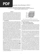 Temperature-Aware Routing in 3D Ics