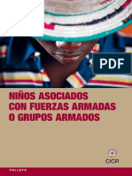 Niños Asociados Con Fuerzas Armadas O Grupos Armados: Folleto