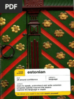 02.Teach Yourself Estonian Book