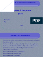 Pregătirea Firelor Pentru Ţesere