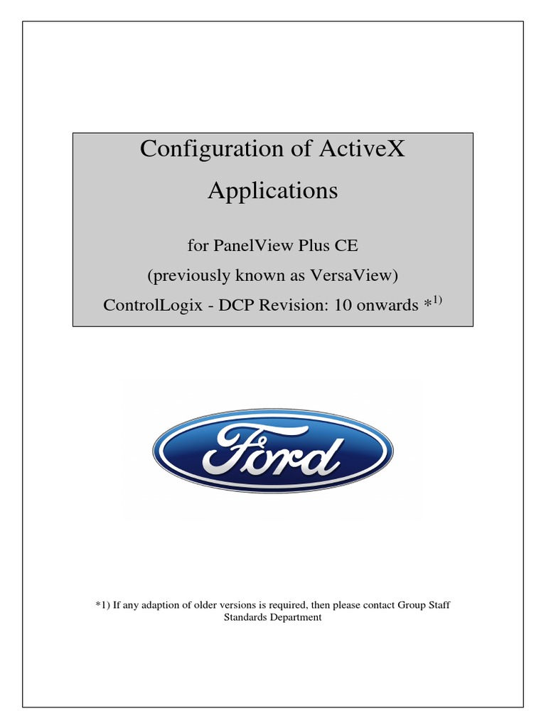 ActiveX Configuration for CMU Systems | PDF | Remote Desktop Services ...