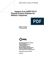 Development of An ASPEN PLUS