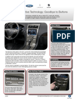 Download Touch Sensitive Technology Goodbye to Buttons by Ford Motor Company SN25107080 doc pdf