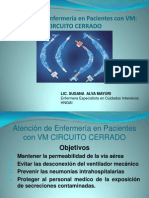 Atención de Enfermería en Pacientes Con Ventilación Mecánica Circuito Cerrado PDF