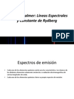 lineas espectrales