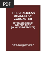 Chaldean Oracles of Zoroaster