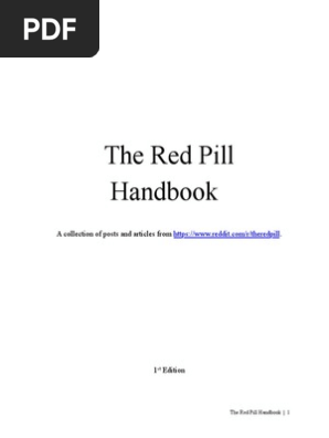 The Red Pill Handbook (1st Ed)