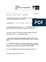 Convocatoria Calculo I 2014