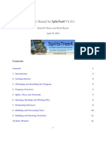 Splitstrees Manual