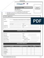 Malaysia Airlines Job Form 2015