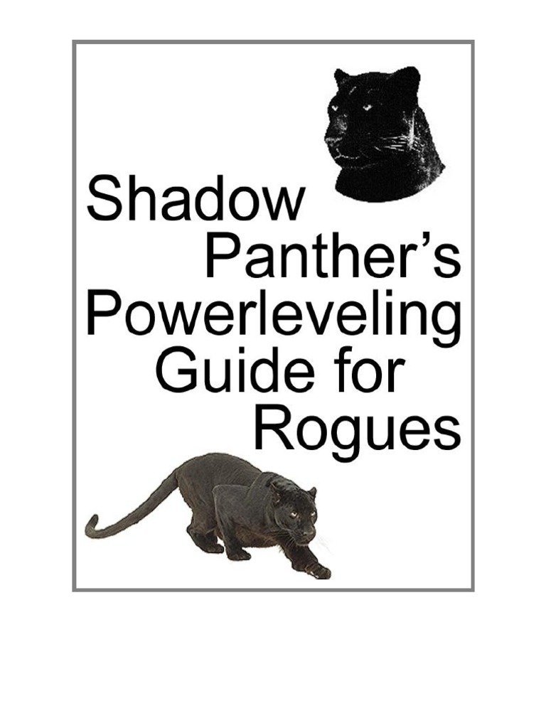 Wow Powerlevelling Guide PDF Video Game Design Role Playing Games
